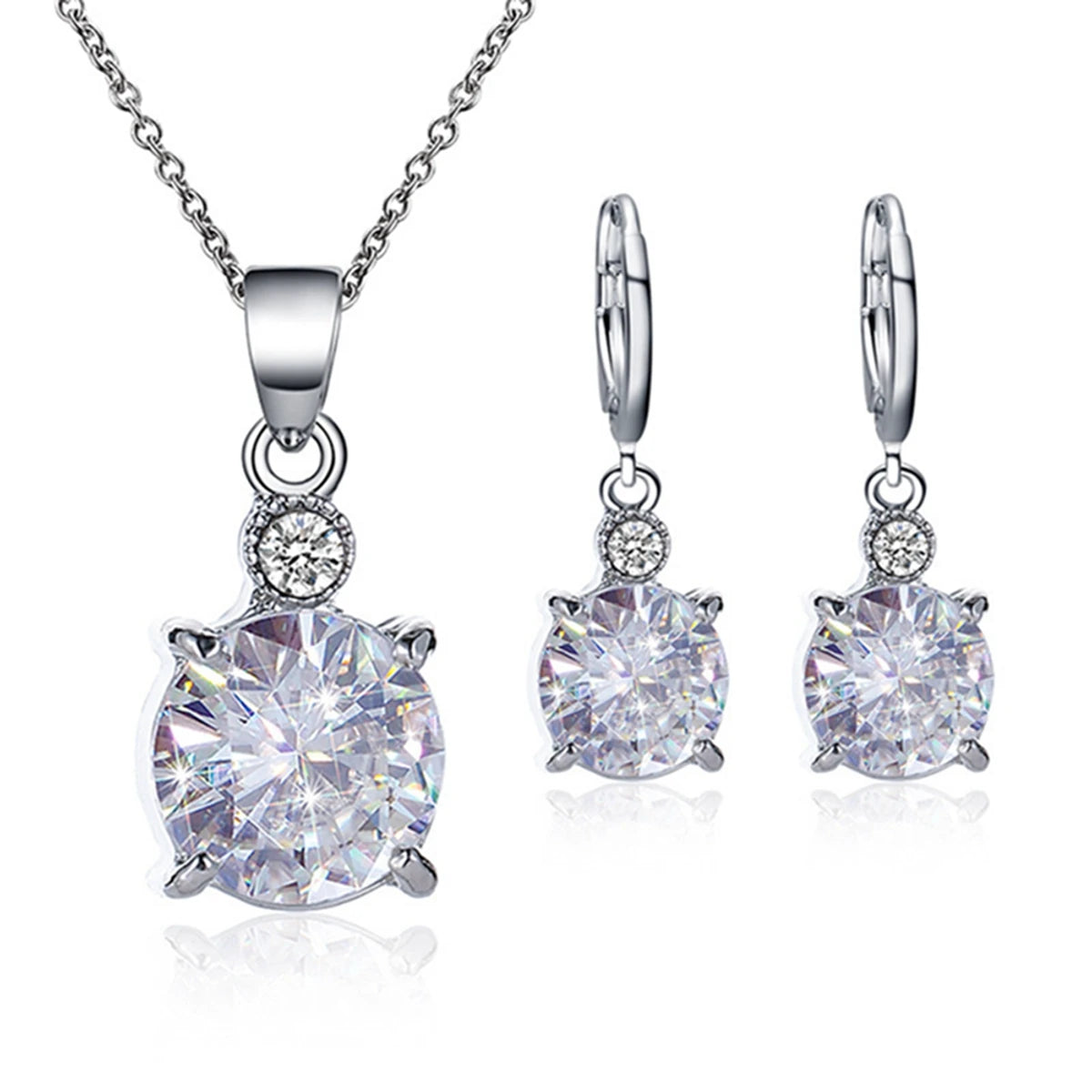 Gold Color Simulated Pearl Jewelry Set